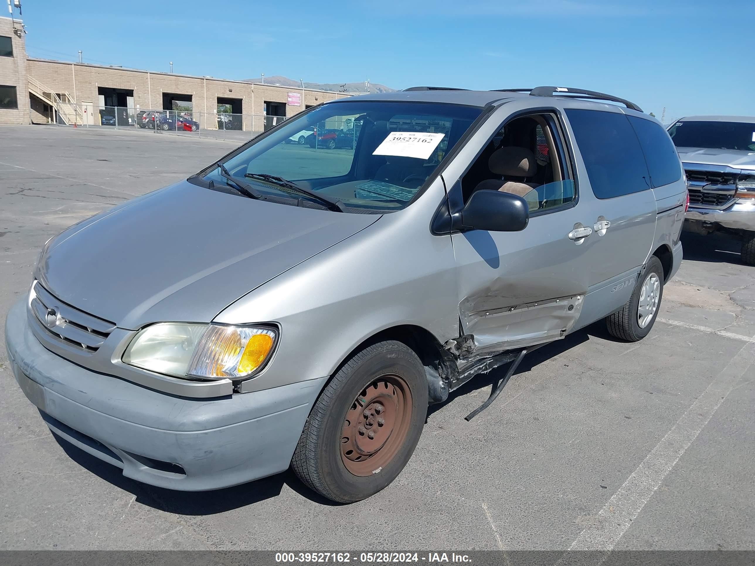 Photo 1 VIN: 4T3ZF13C91U380423 - TOYOTA SIENNA 