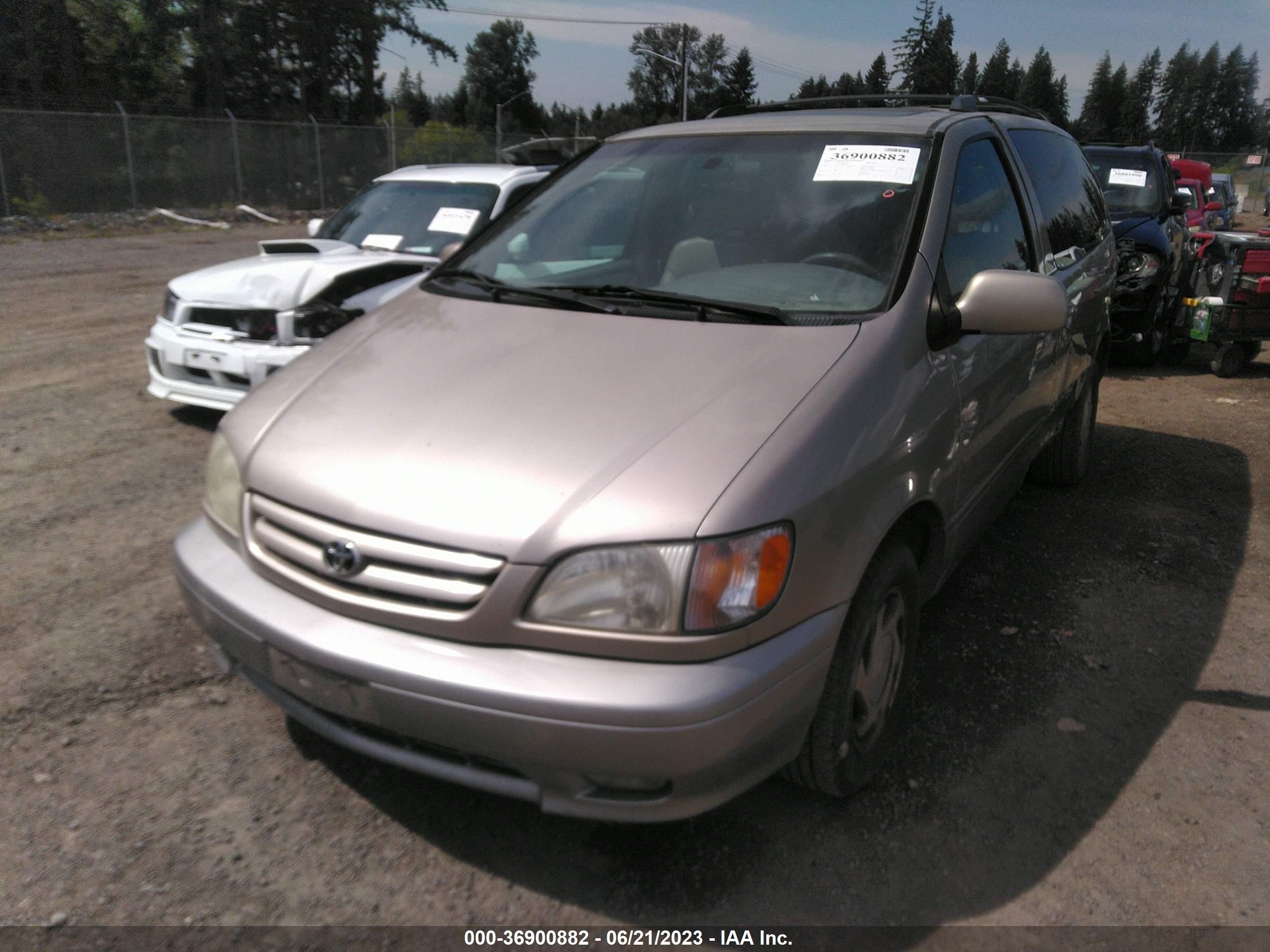 Photo 1 VIN: 4T3ZF13C91U408706 - TOYOTA SIENNA 