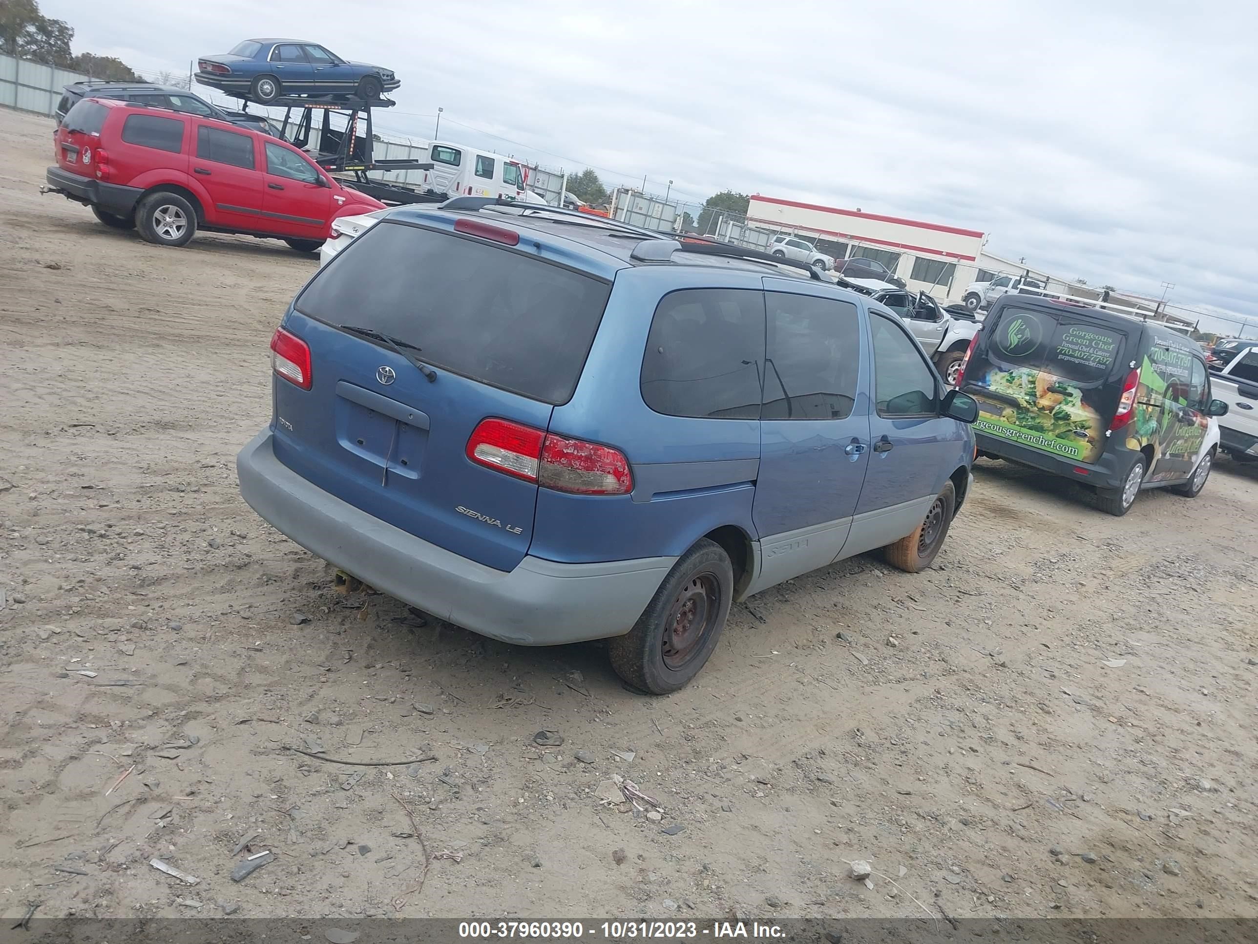 Photo 3 VIN: 4T3ZF13CX1U356969 - TOYOTA SIENNA 