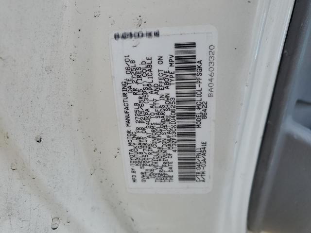 Photo 12 VIN: 4T3ZF13CX1U406253 - TOYOTA SIENNA LE 