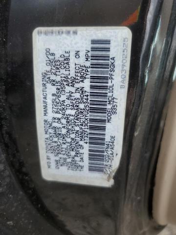 Photo 12 VIN: 4T3ZF13CXYU253447 - TOYOTA SIENNA LE 