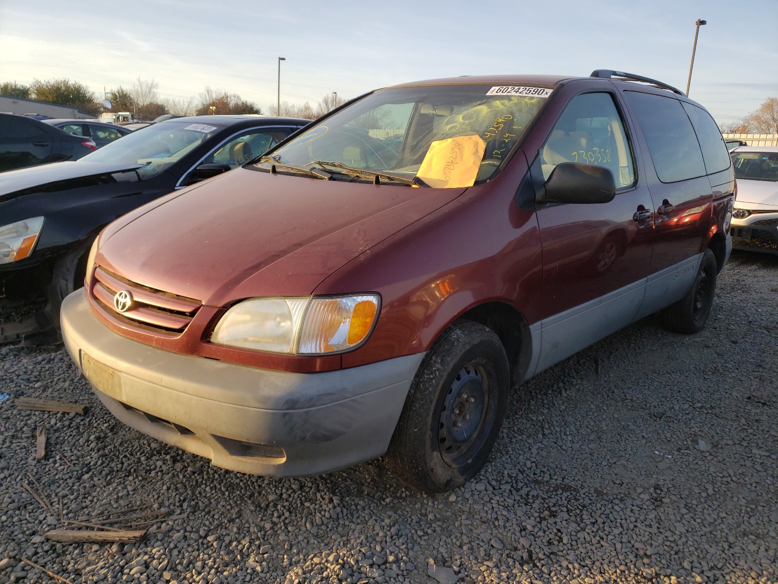 Photo 1 VIN: 4T3ZF19C23U521407 - TOYOTA SIENNA 