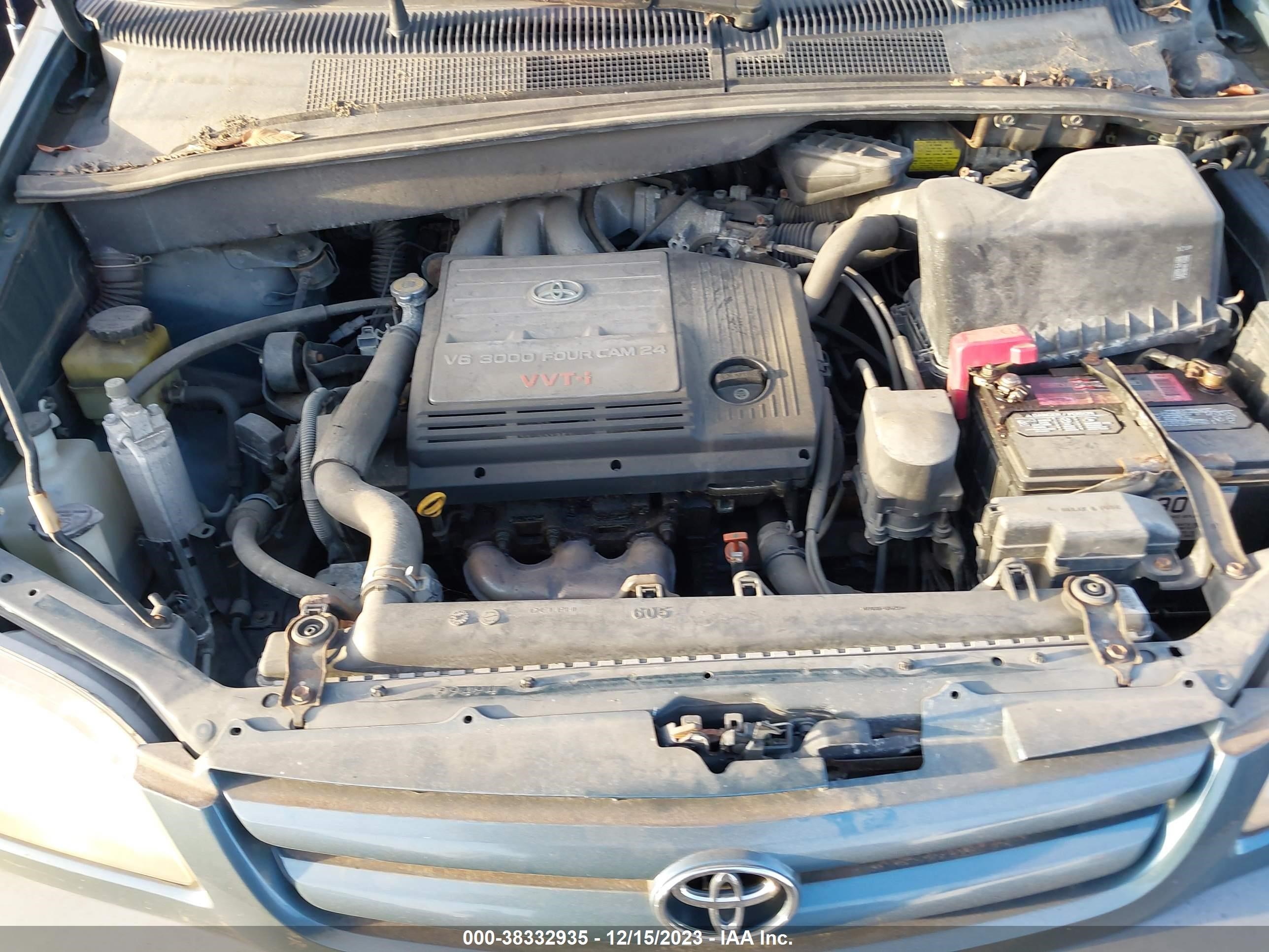 Photo 9 VIN: 4T3ZF19C32U459319 - TOYOTA SIENNA 