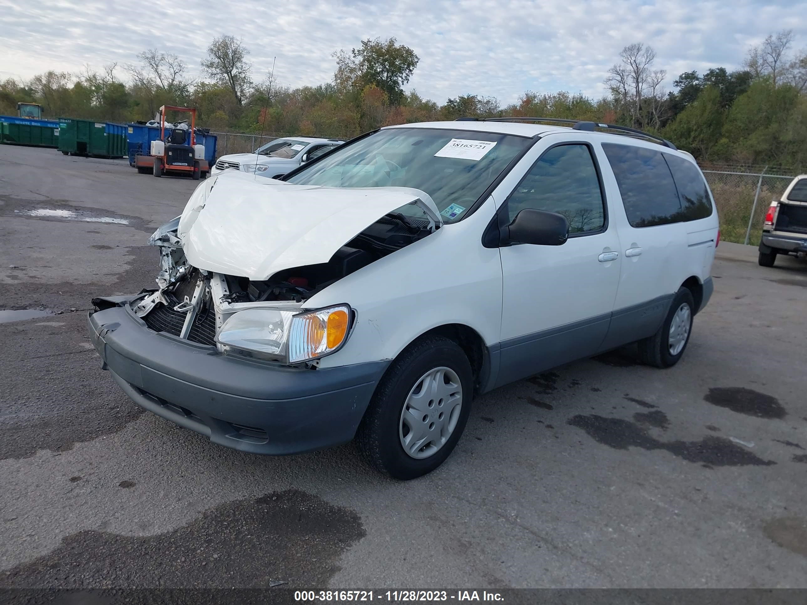 Photo 1 VIN: 4T3ZF19C71U382842 - TOYOTA SIENNA 