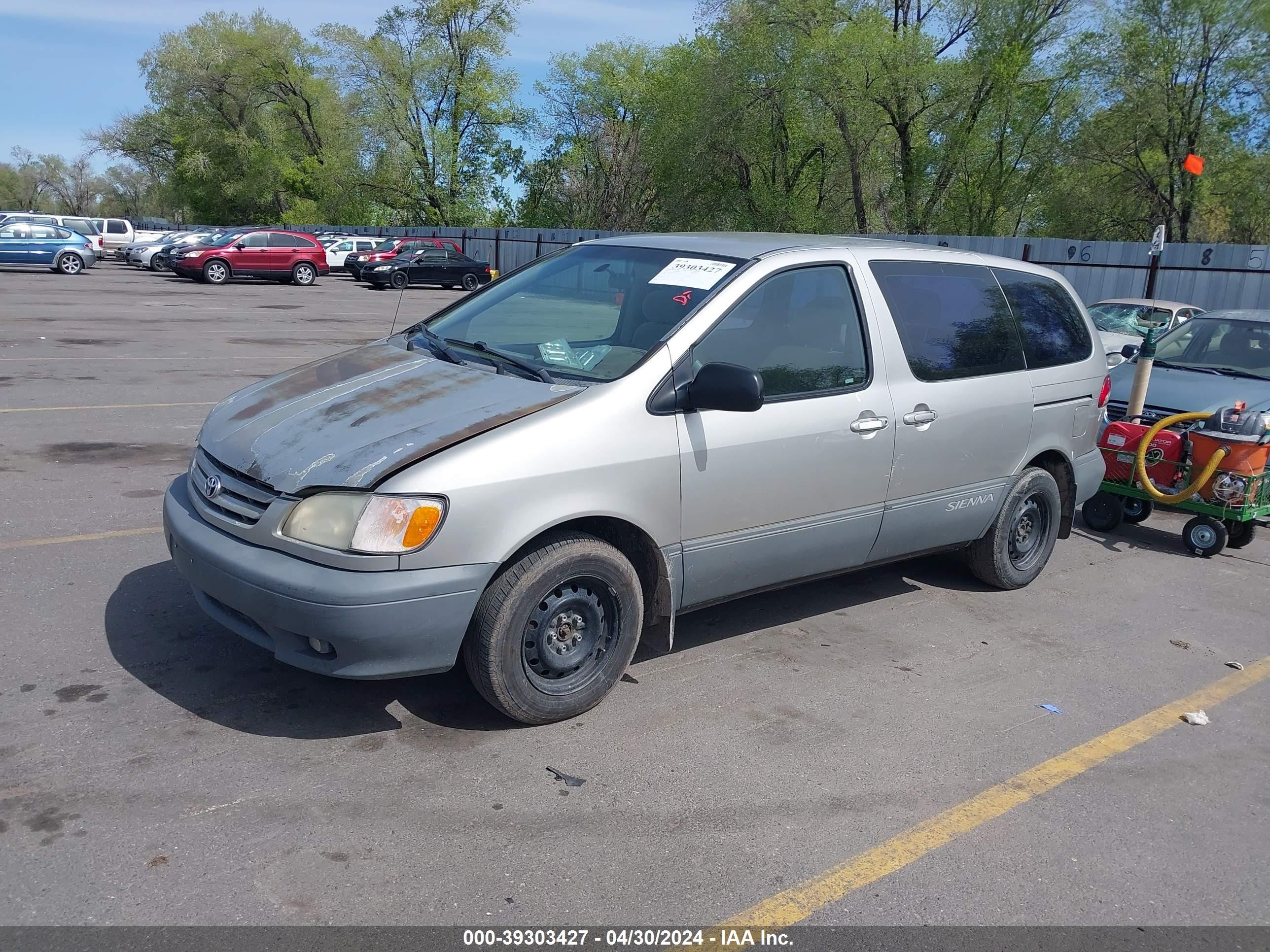 Photo 1 VIN: 4T3ZF19C81U354113 - TOYOTA SIENNA 