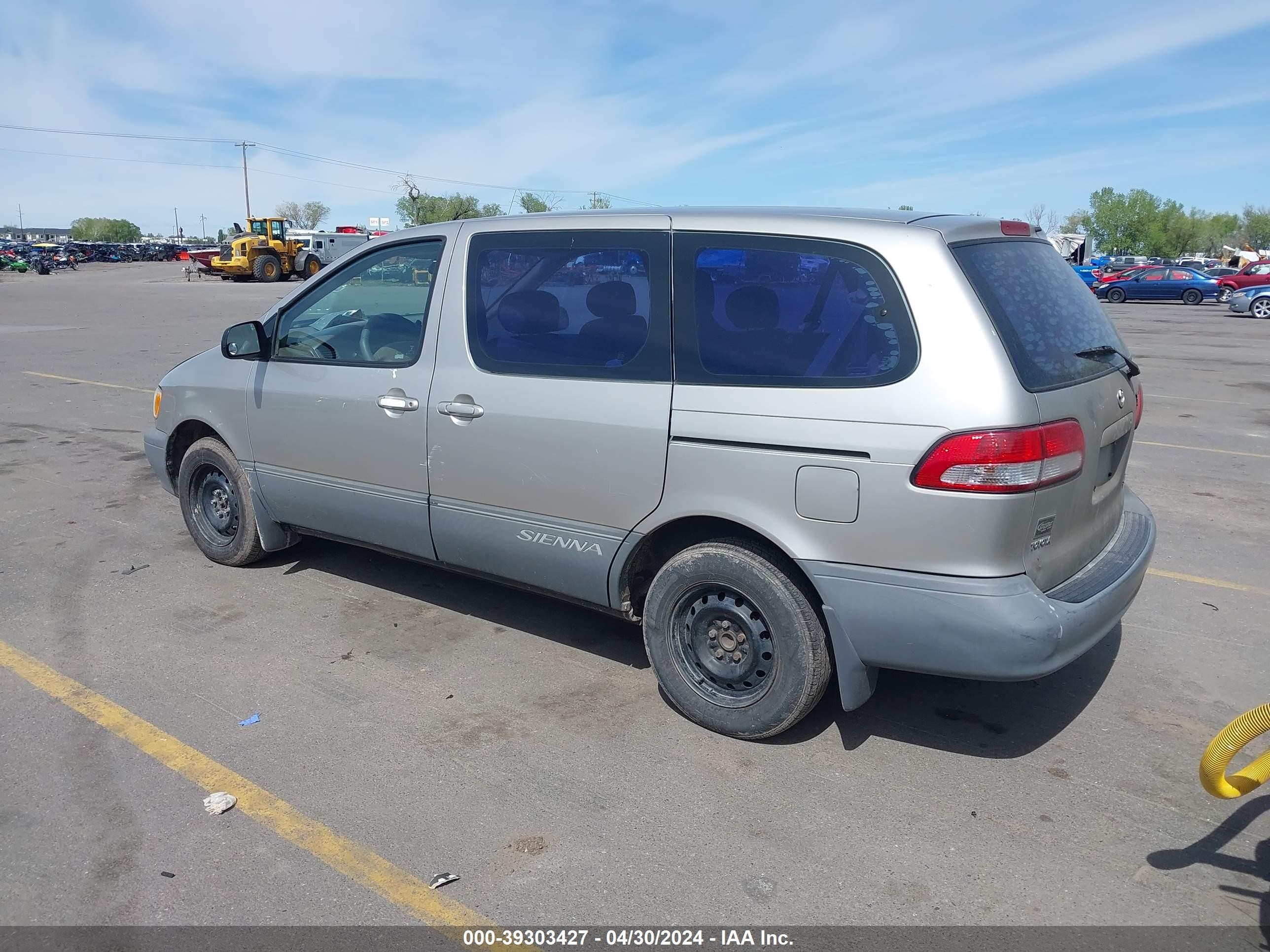 Photo 2 VIN: 4T3ZF19C81U354113 - TOYOTA SIENNA 