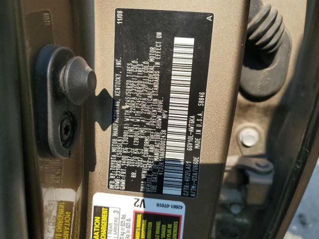 Photo 12 VIN: 4T3ZK11A69U002438 - TOYOTA VENZA 