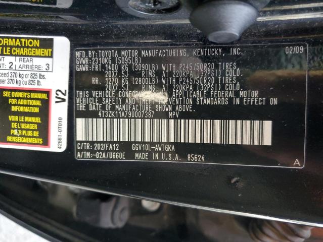 Photo 12 VIN: 4T3ZK11A79U007387 - TOYOTA VENZA 