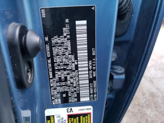 Photo 12 VIN: 4T3ZK11A79U015876 - TOYOTA VENZA 