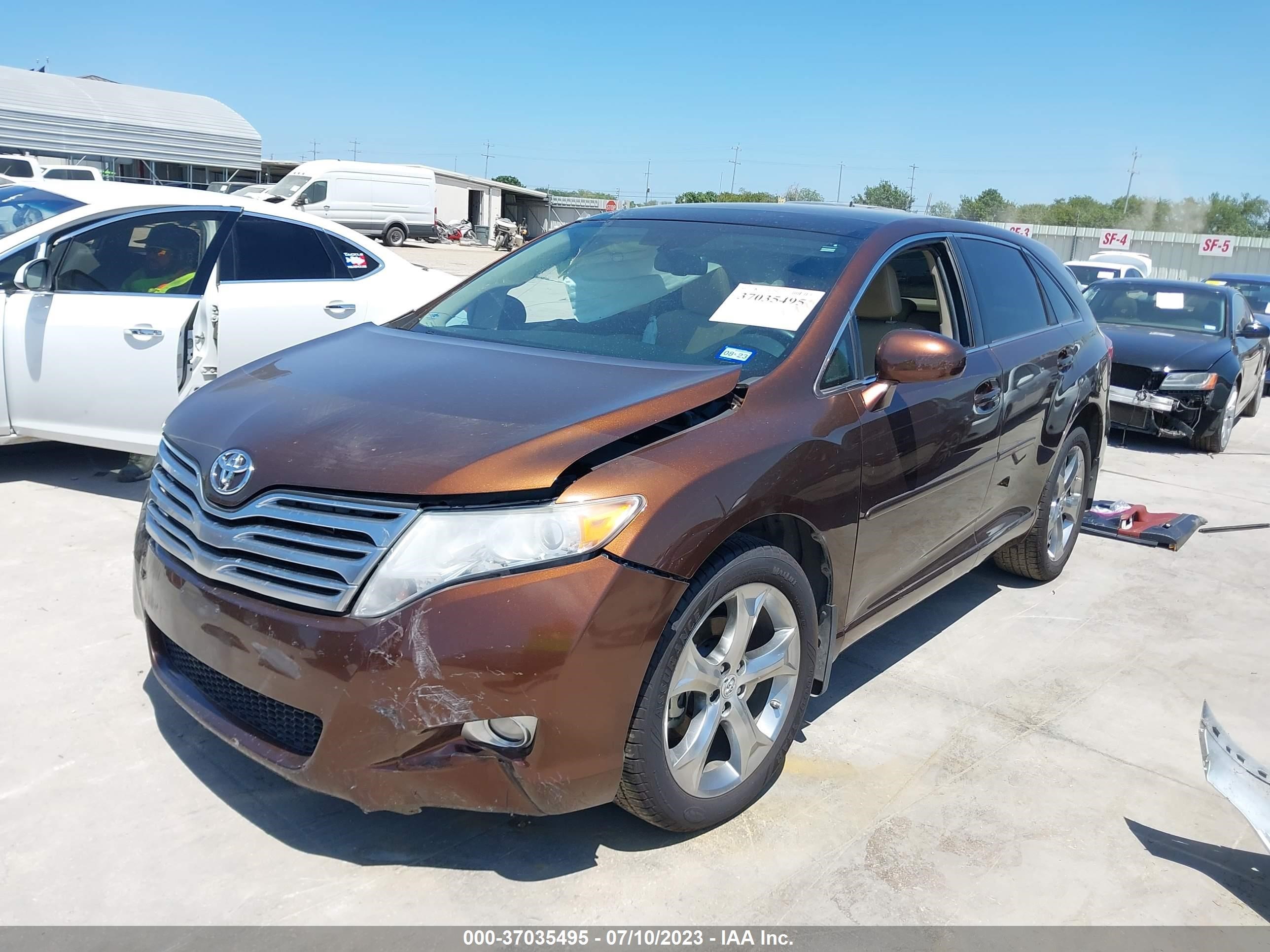 Photo 1 VIN: 4T3ZK3BB2AU031684 - TOYOTA VENZA 