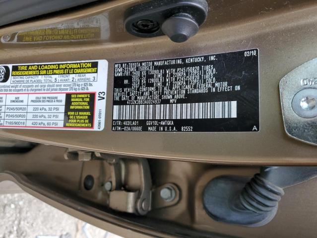 Photo 12 VIN: 4T3ZK3BB3AU024937 - TOYOTA VENZA 