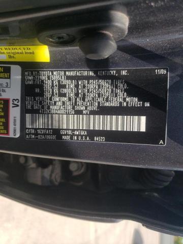 Photo 9 VIN: 4T3ZK3BB4AU021156 - TOYOTA VENZA 