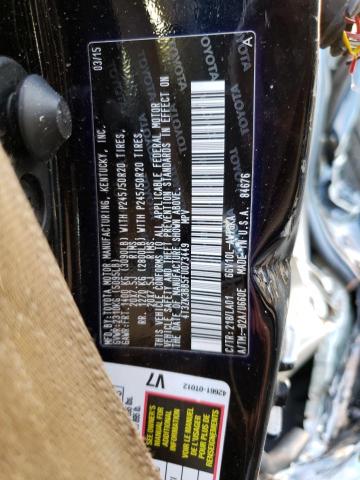 Photo 11 VIN: 4T3ZK3BB5FU073449 - TOYOTA VENZA LE 