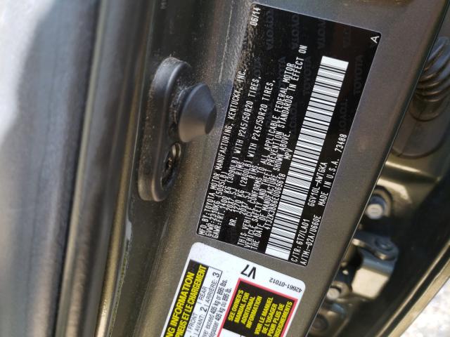 Photo 9 VIN: 4T3ZK3BB6EU069618 - TOYOTA VENZA LE 