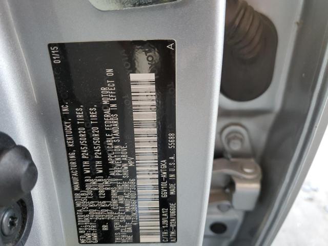 Photo 11 VIN: 4T3ZK3BB6FU073086 - TOYOTA VENZA 