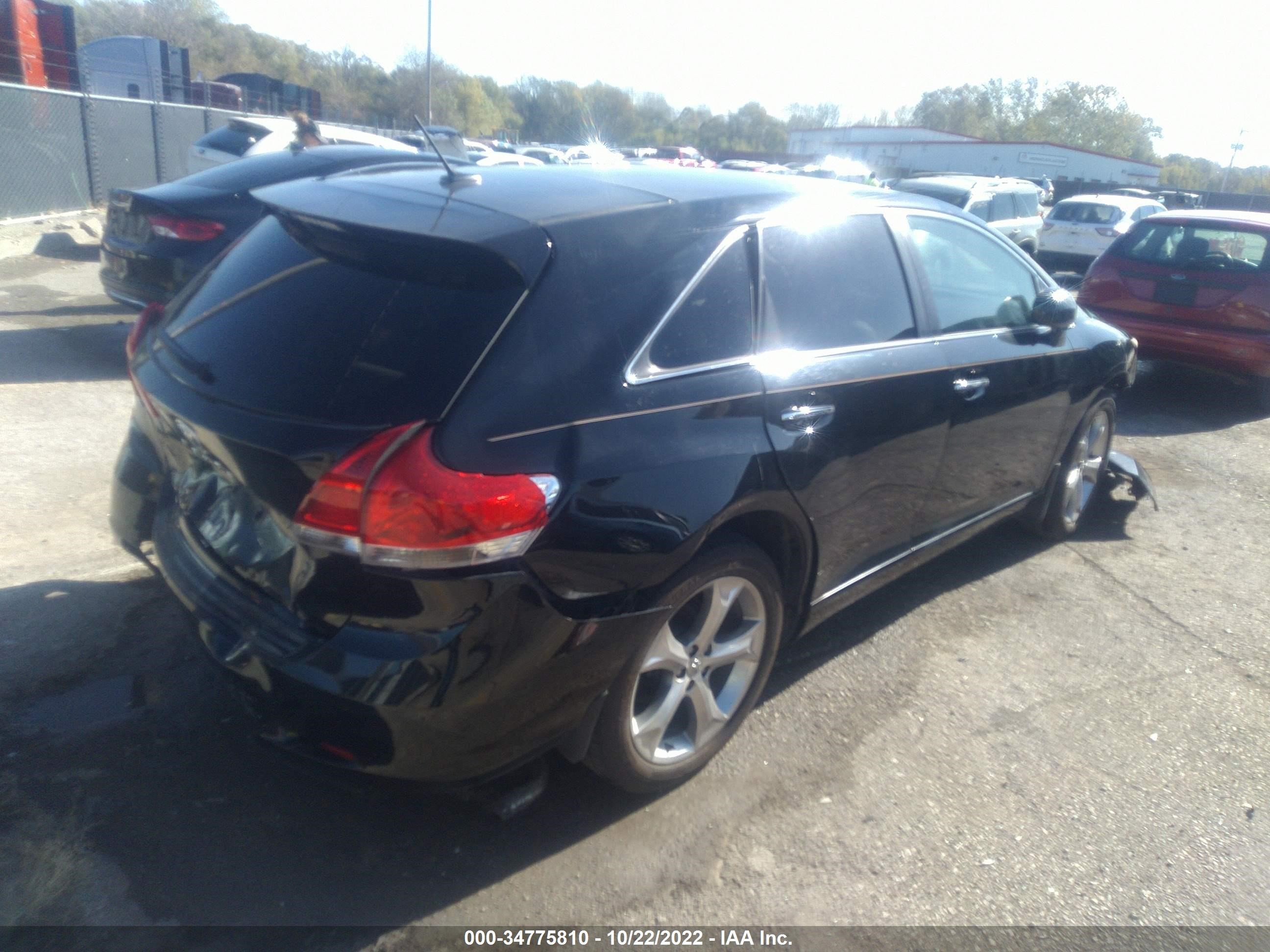 Photo 3 VIN: 4T3ZK3BB7AU033009 - TOYOTA VENZA 