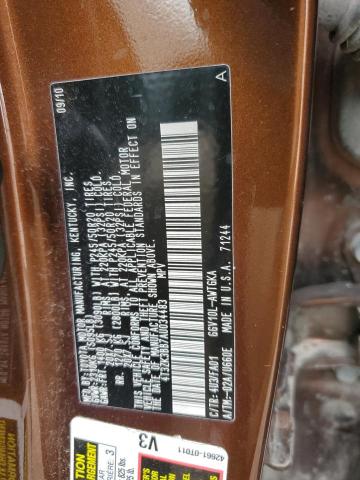 Photo 12 VIN: 4T3ZK3BB7AU034483 - TOYOTA VENZA 