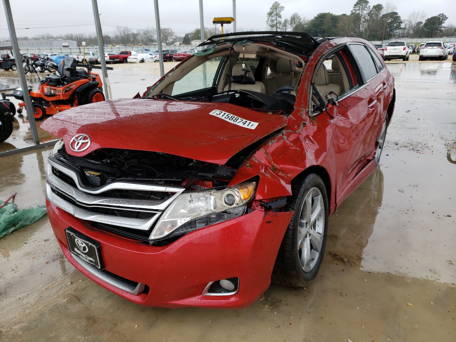 Photo 1 VIN: 4T3ZK3BB8DU058750 - TOYOTA VENZA LE 