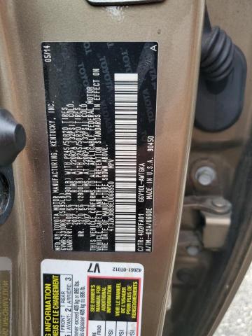 Photo 12 VIN: 4T3ZK3BB9EU068950 - TOYOTA VENZA LE 