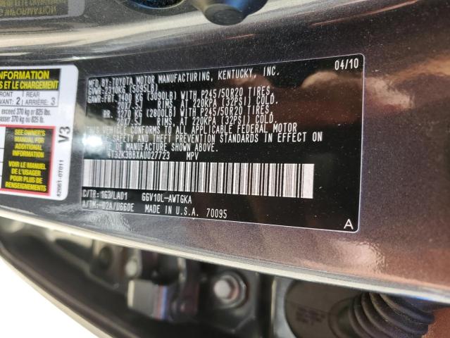 Photo 12 VIN: 4T3ZK3BBXAU027723 - TOYOTA VENZA 