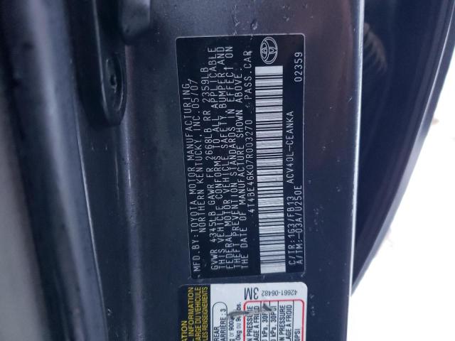 Photo 11 VIN: 4T4BE46K07R003270 - TOYOTA CAMRY 