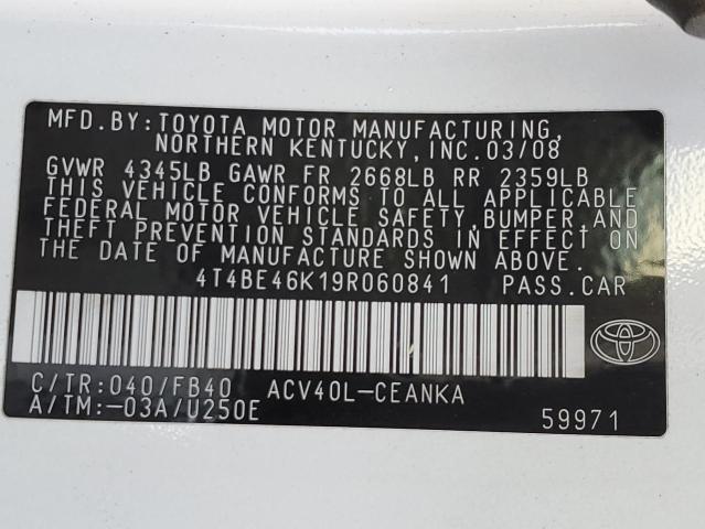 Photo 11 VIN: 4T4BE46K19R060841 - TOYOTA CAMRY 