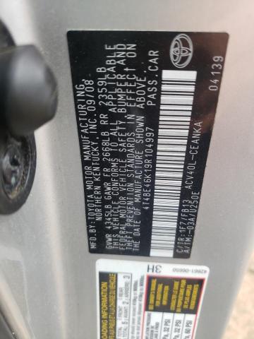 Photo 11 VIN: 4T4BE46K19R104997 - TOYOTA CAMRY BASE 