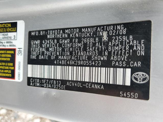 Photo 11 VIN: 4T4BE46K29R055423 - TOYOTA CAMRY 