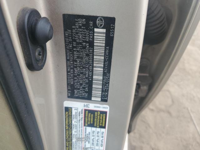 Photo 11 VIN: 4T4BE46K39R066382 - TOYOTA CAMRY BASE 