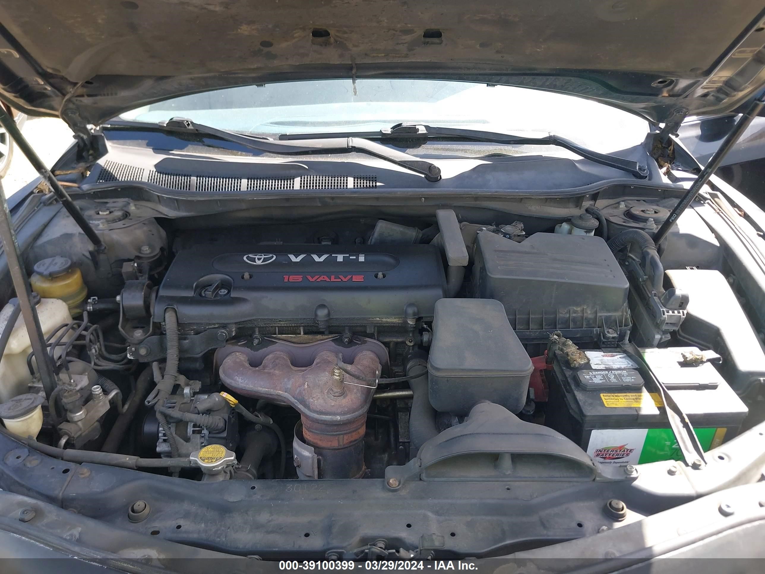 Photo 9 VIN: 4T4BE46K78R030998 - TOYOTA CAMRY 