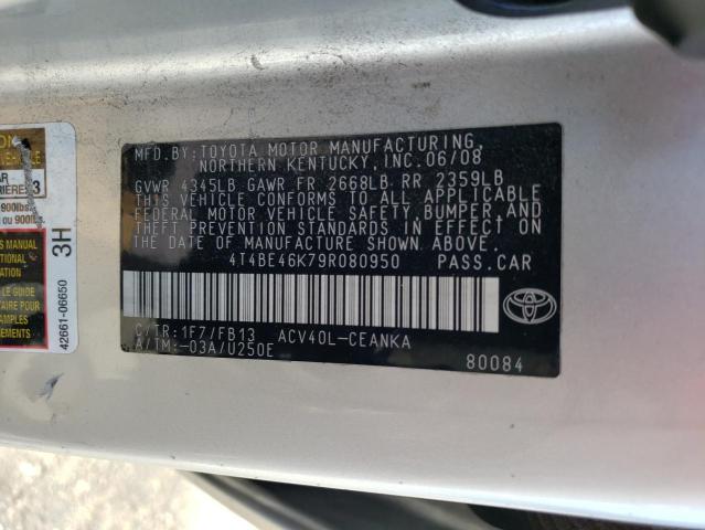 Photo 11 VIN: 4T4BE46K79R080950 - TOYOTA CAMRY 