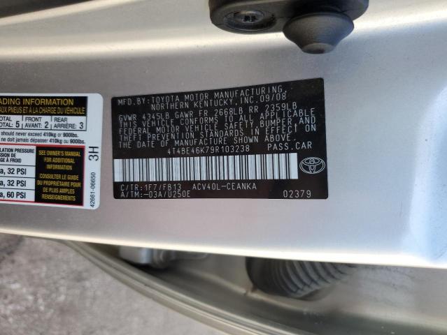 Photo 11 VIN: 4T4BE46K79R103238 - TOYOTA CAMRY BASE 