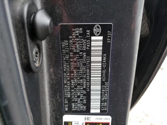 Photo 11 VIN: 4T4BE46K89R137933 - TOYOTA CAMRY BASE 