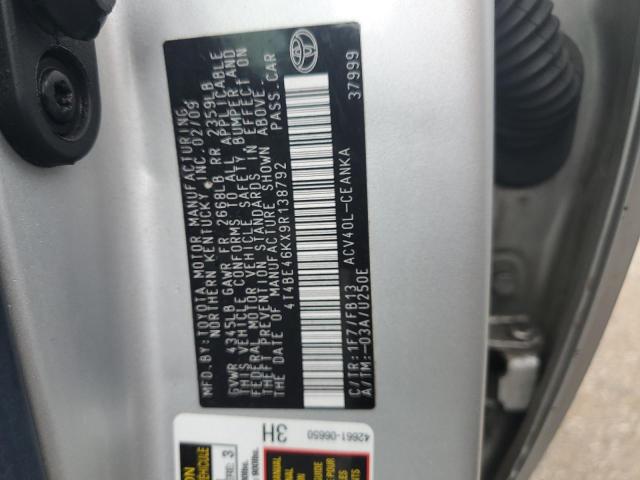 Photo 11 VIN: 4T4BE46KX9R138792 - TOYOTA CAMRY 