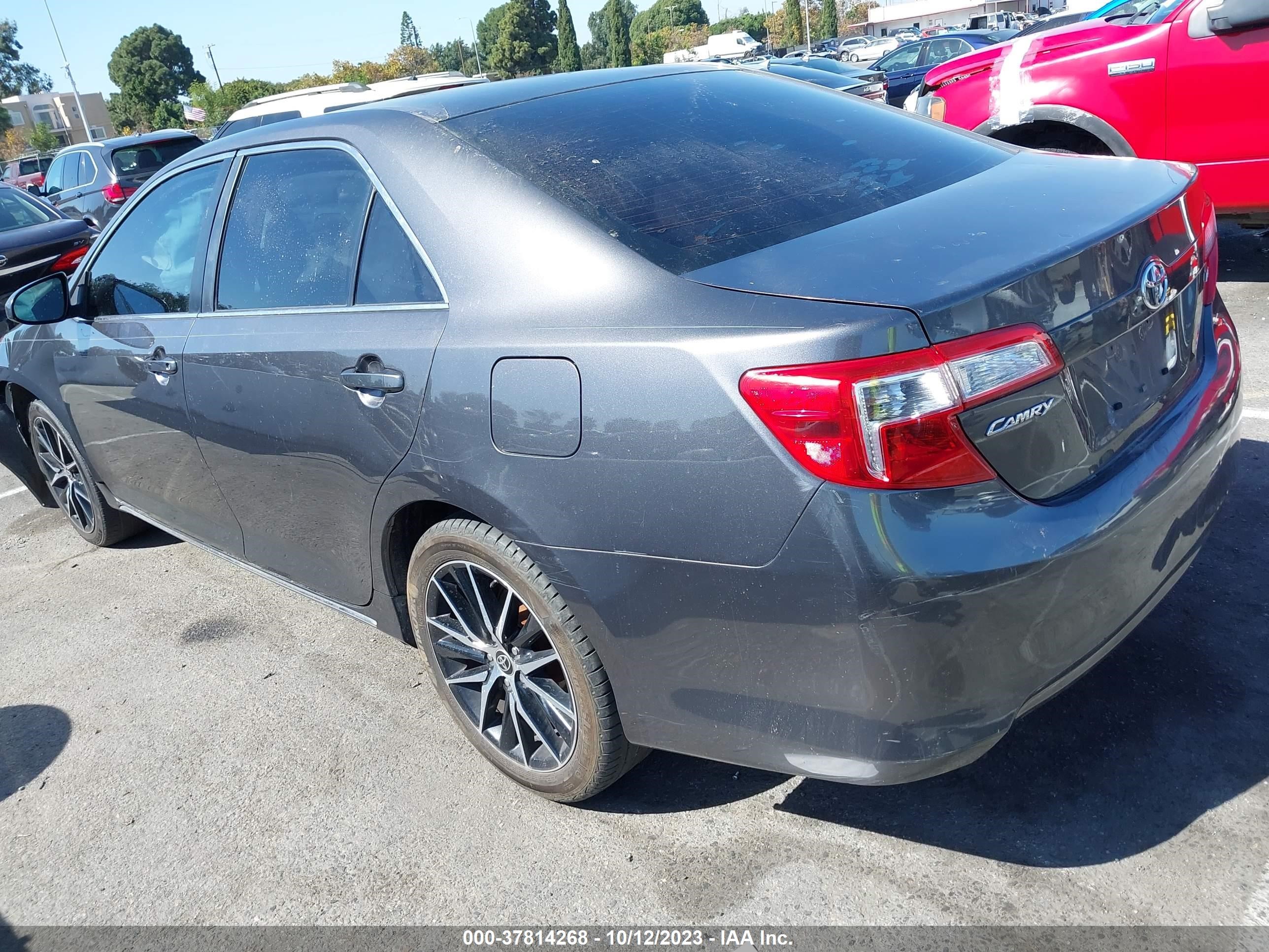 Photo 2 VIN: 4T4BF1FK0CR274206 - TOYOTA CAMRY 