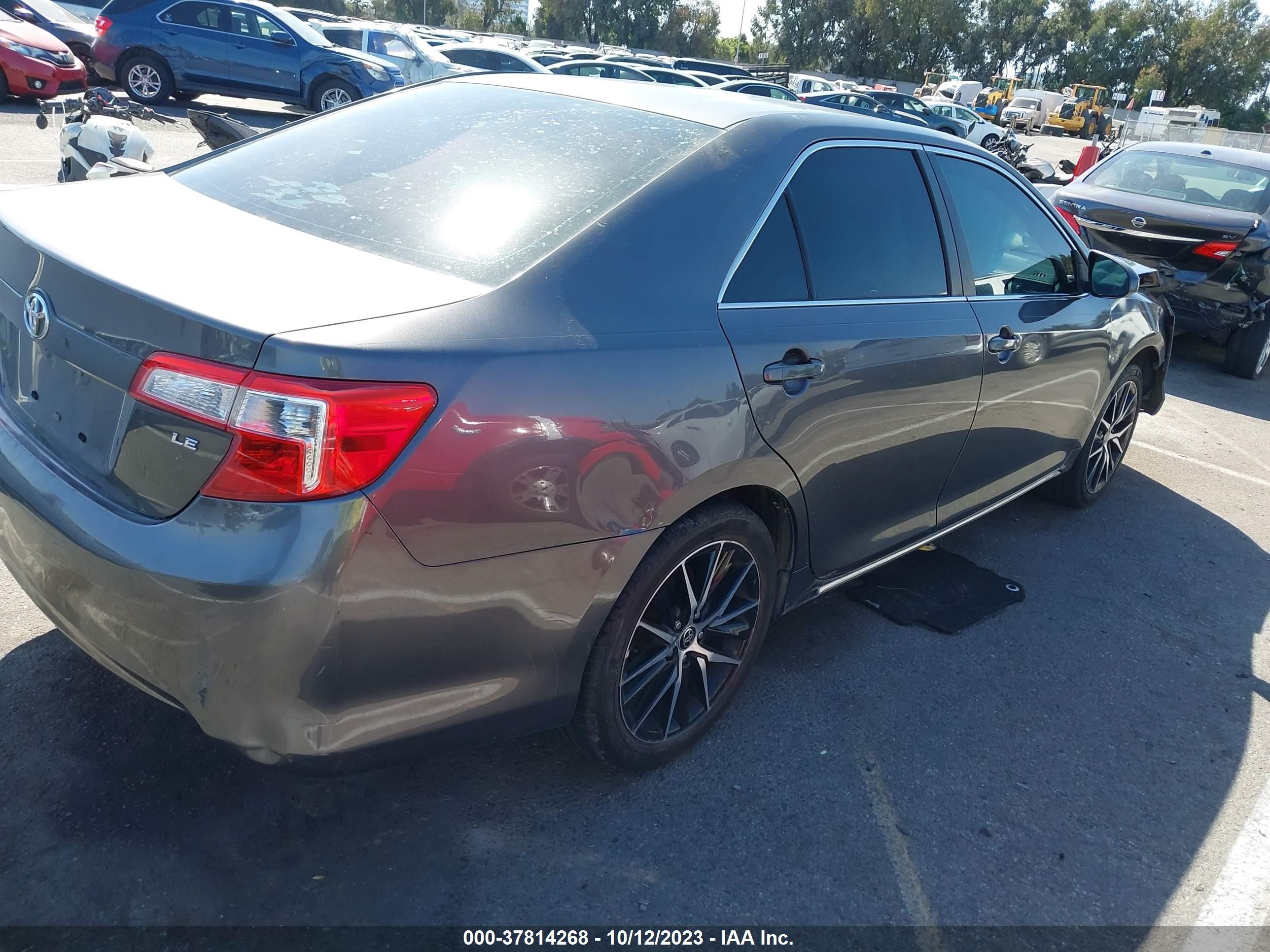 Photo 3 VIN: 4T4BF1FK0CR274206 - TOYOTA CAMRY 