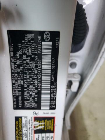 Photo 11 VIN: 4T4BF1FK0DR312857 - TOYOTA CAMRY 