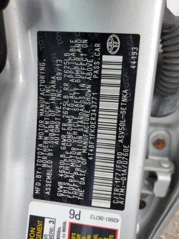 Photo 11 VIN: 4T4BF1FK0ER343771 - TOYOTA CAMRY 