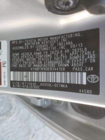 Photo 9 VIN: 4T4BF1FK0ER344158 - TOYOTA CAMRY L 