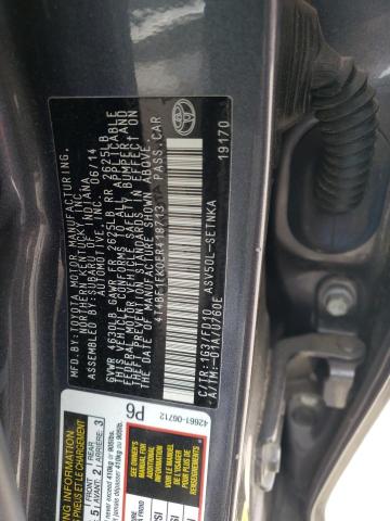 Photo 11 VIN: 4T4BF1FK0ER418713 - TOYOTA CAMRY L 