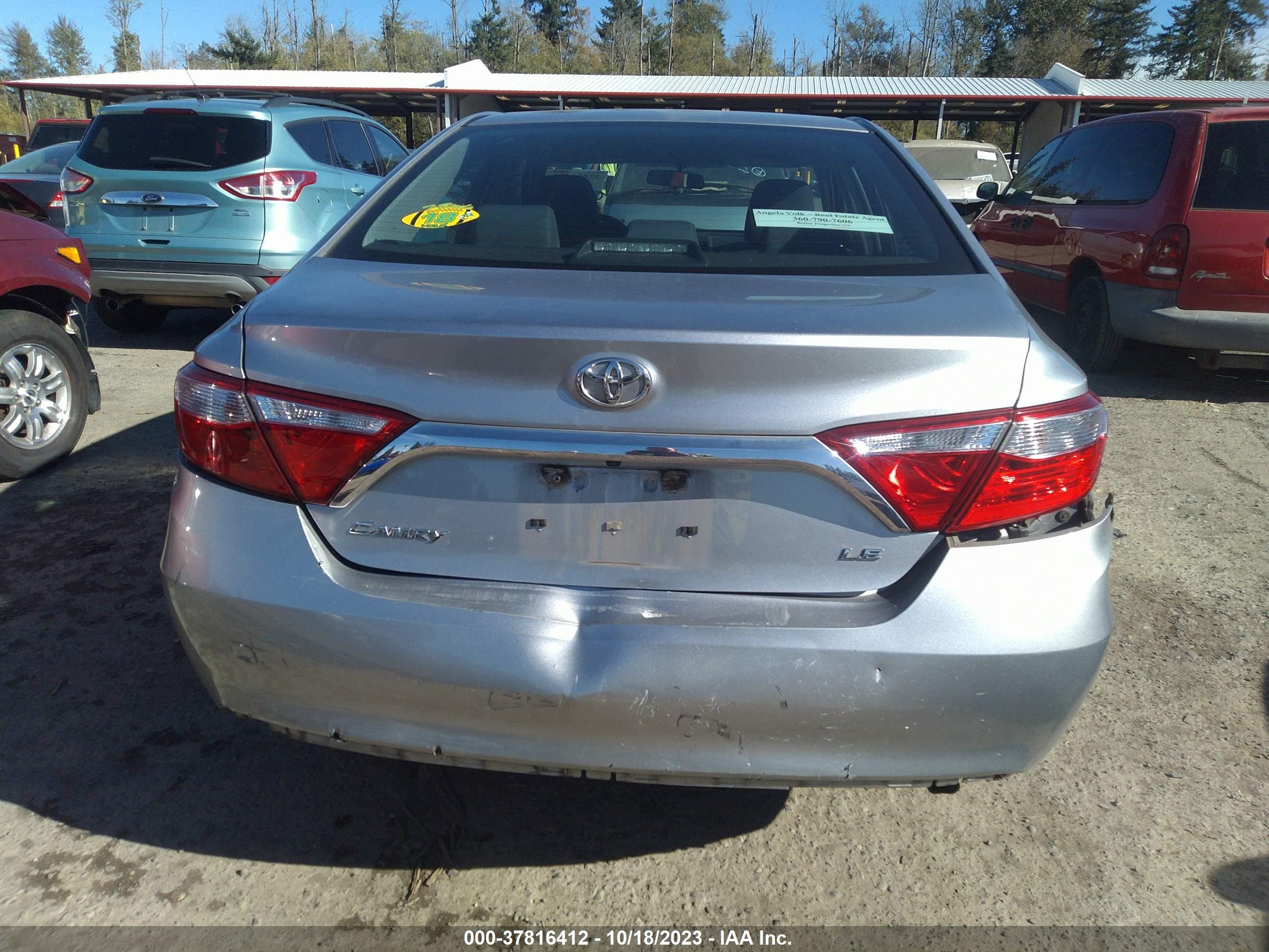 Photo 16 VIN: 4T4BF1FK0FR492554 - TOYOTA CAMRY 