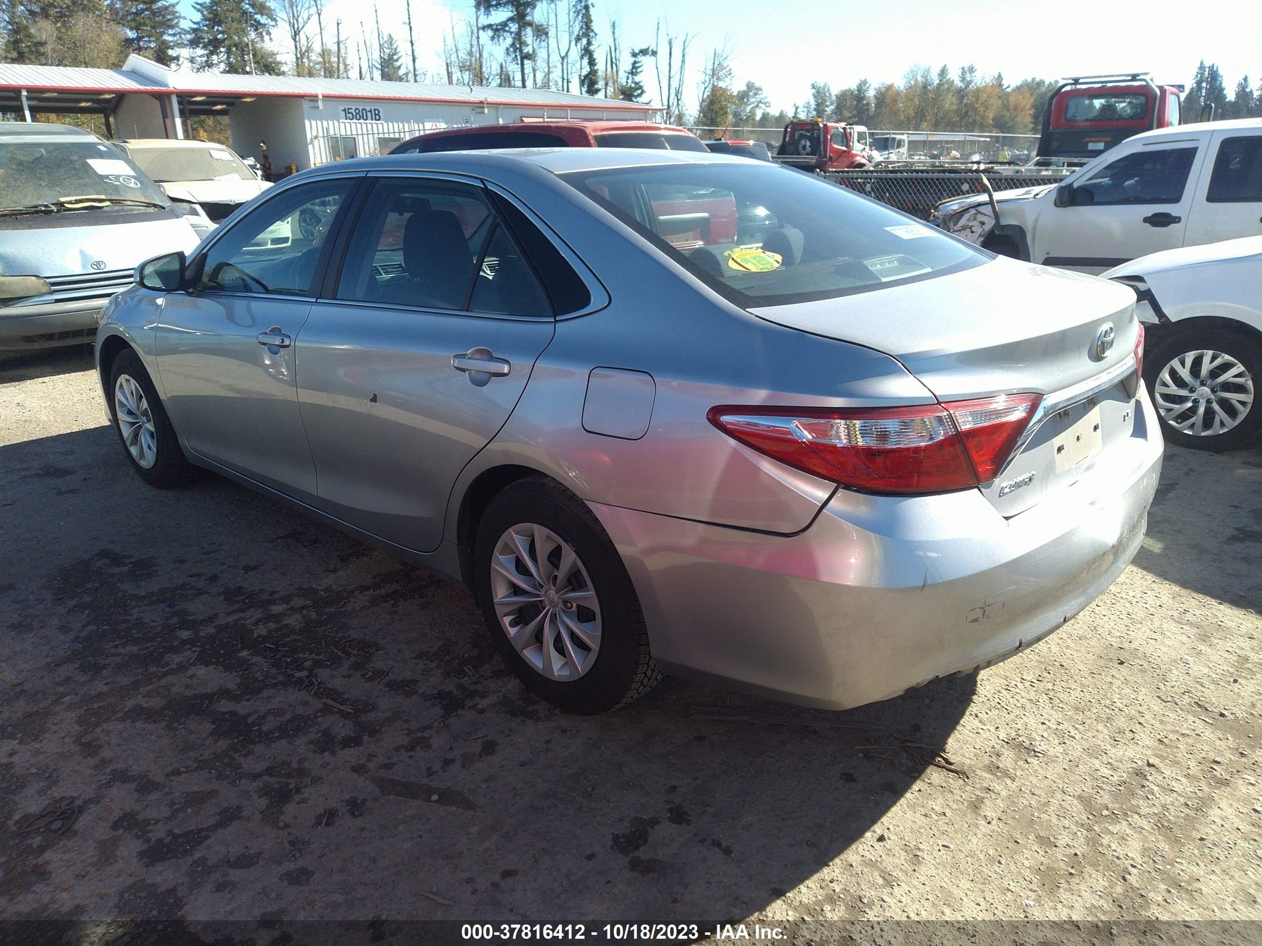 Photo 2 VIN: 4T4BF1FK0FR492554 - TOYOTA CAMRY 