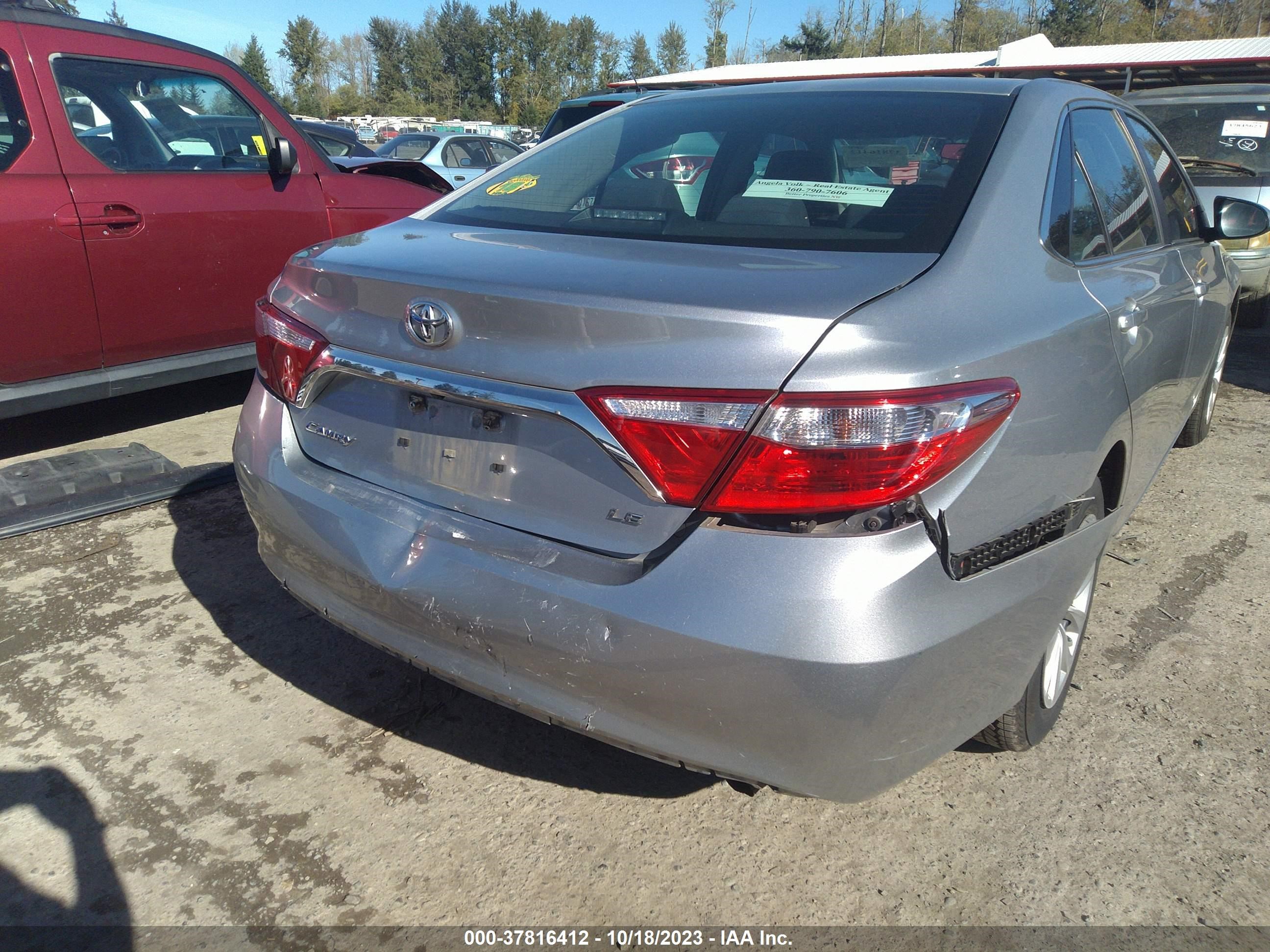 Photo 5 VIN: 4T4BF1FK0FR492554 - TOYOTA CAMRY 