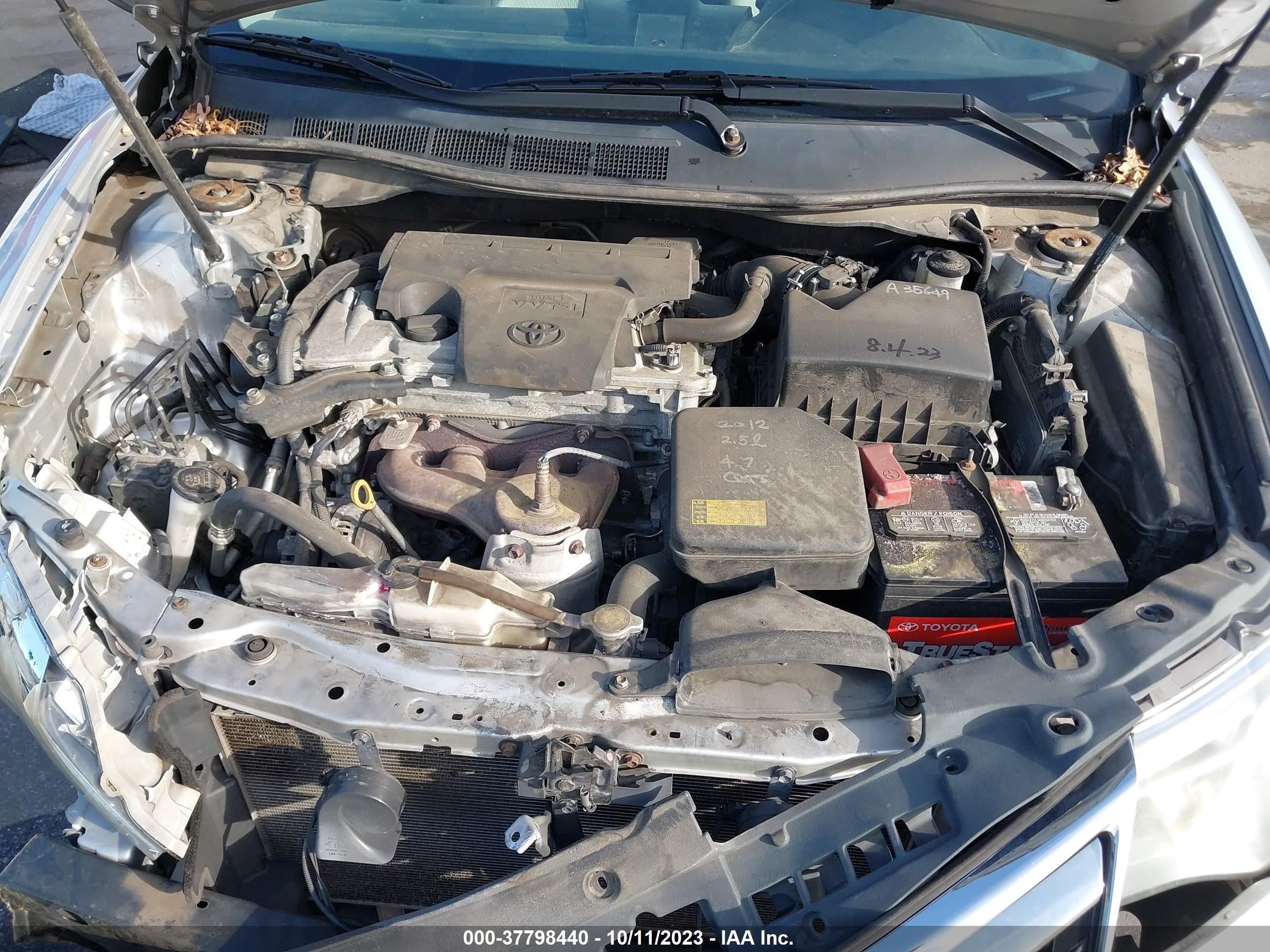 Photo 9 VIN: 4T4BF1FK1CR263974 - TOYOTA CAMRY 