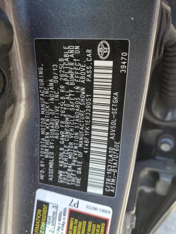 Photo 11 VIN: 4T4BF1FK1ER339051 - TOYOTA CAMRY L 