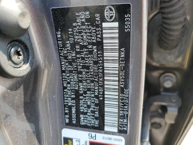 Photo 11 VIN: 4T4BF1FK1FR454511 - TOYOTA CAMRY 