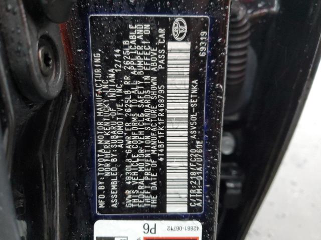 Photo 11 VIN: 4T4BF1FK1FR468795 - TOYOTA CAMRY 