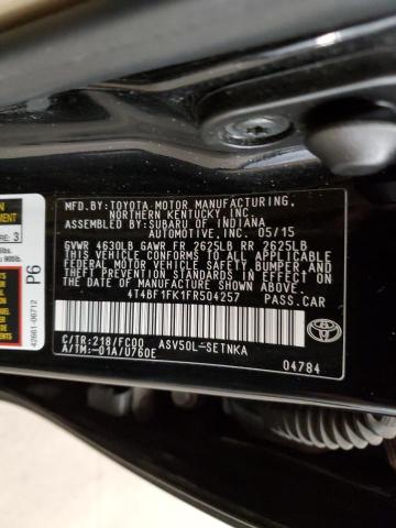 Photo 12 VIN: 4T4BF1FK1FR504257 - TOYOTA CAMRY 