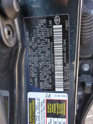 Photo 11 VIN: 4T4BF1FK2CR171420 - TOYOTA CAMRY BASE 