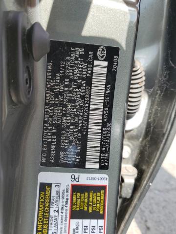 Photo 11 VIN: 4T4BF1FK2CR269993 - TOYOTA CAMRY 